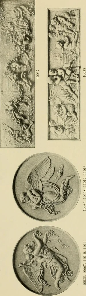 An illustration from Catalogue of plaster reproductions from antique, medieval and modern sculpture : subjects for art schools made and for sale by P.P. Caproni, 1913, leaf 92