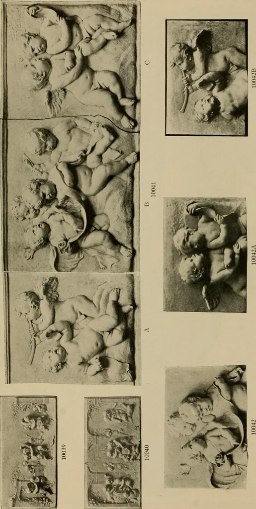 An illustration from Catalogue of plaster reproductions from antique, medieval and modern sculpture : subjects for art schools made and for sale by P.P. Caproni, 1913, leaf 93