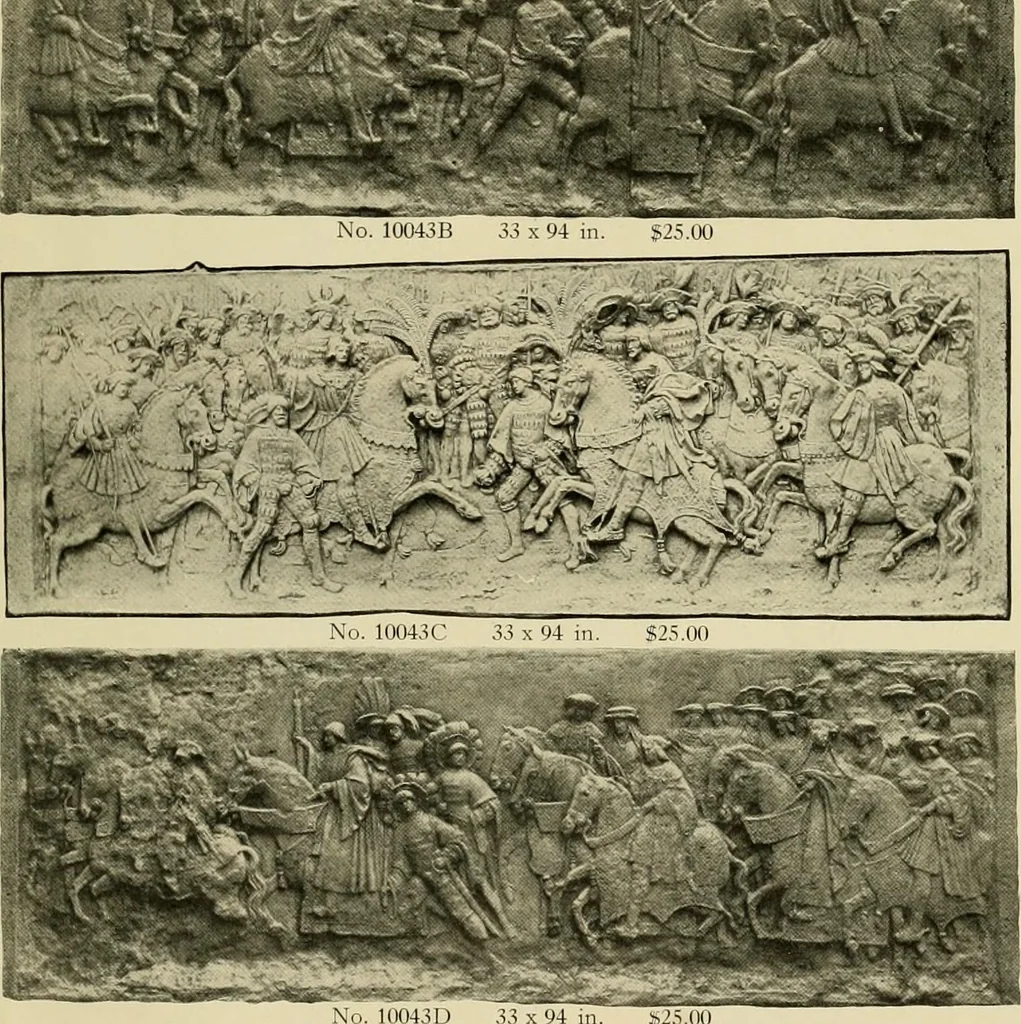 An illustration from Catalogue of plaster reproductions from antique, medieval and modern sculpture : subjects for art schools made and for sale by P.P. Caproni, 1913, leaf 94