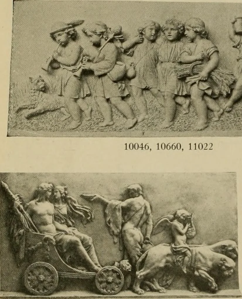 An illustration from Catalogue of plaster reproductions from antique, medieval and modern sculpture : subjects for art schools made and for sale by P.P. Caproni, 1913, leaf 95