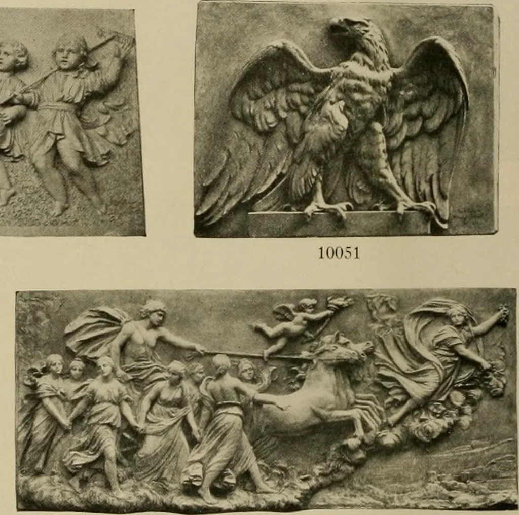 An illustration from Catalogue of plaster reproductions from antique, medieval and modern sculpture : subjects for art schools made and for sale by P.P. Caproni, 1913, leaf 95