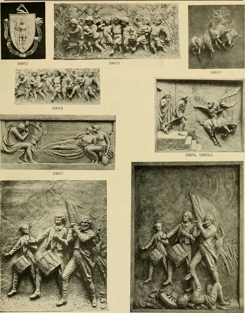 An illustration from Catalogue of plaster reproductions from antique, medieval and modern sculpture : subjects for art schools made and for sale by P.P. Caproni, 1913, leaf 96