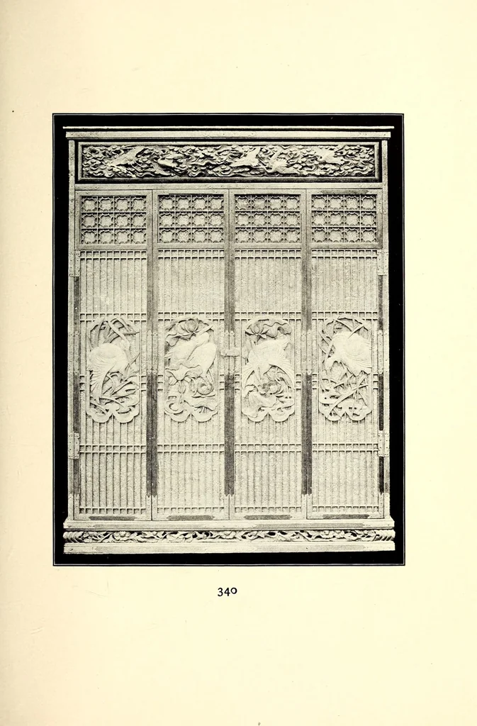 An illustration from Catalogue of rare objects in wood, pewter and brass illustrating the art of old japan to be sold at unrestricted public sale by order of Mr. Bunkio Matsuki, 1903, leaf 47
