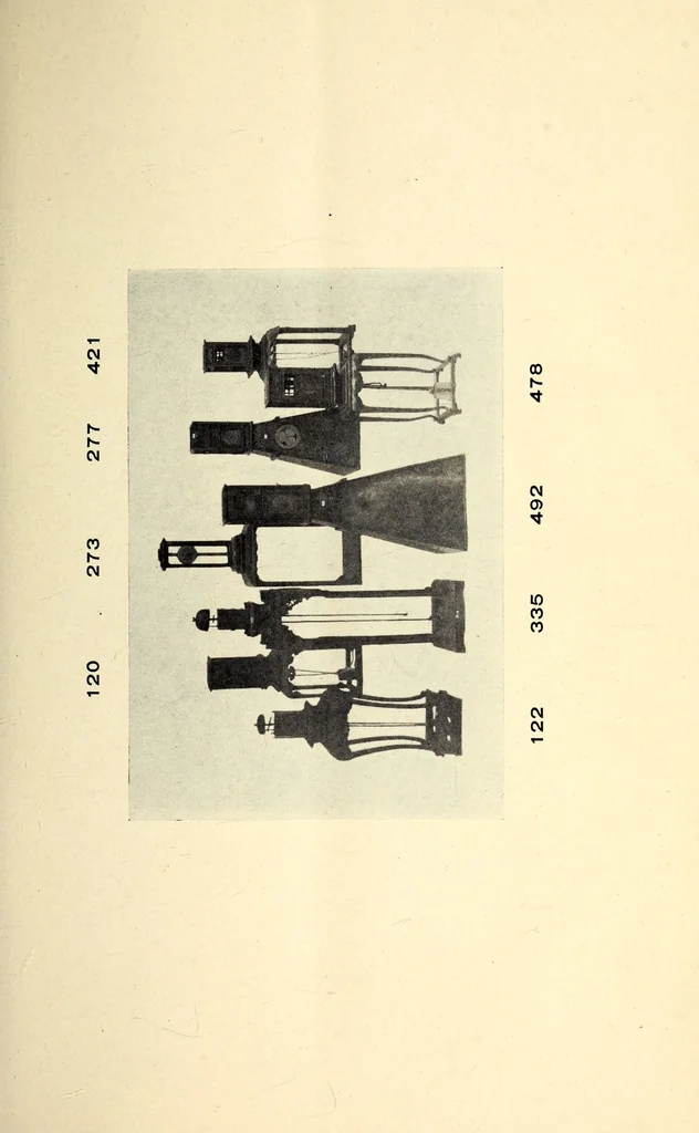 An illustration from Catalogue of rare and superb collection of antique clocks, armors and musical instruments from Japan and China, 1904, leaf 27