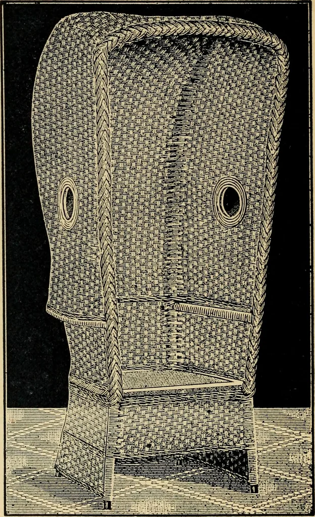 An illustration from Catalogue of rattan and reed furniture, 1891, leaf 79