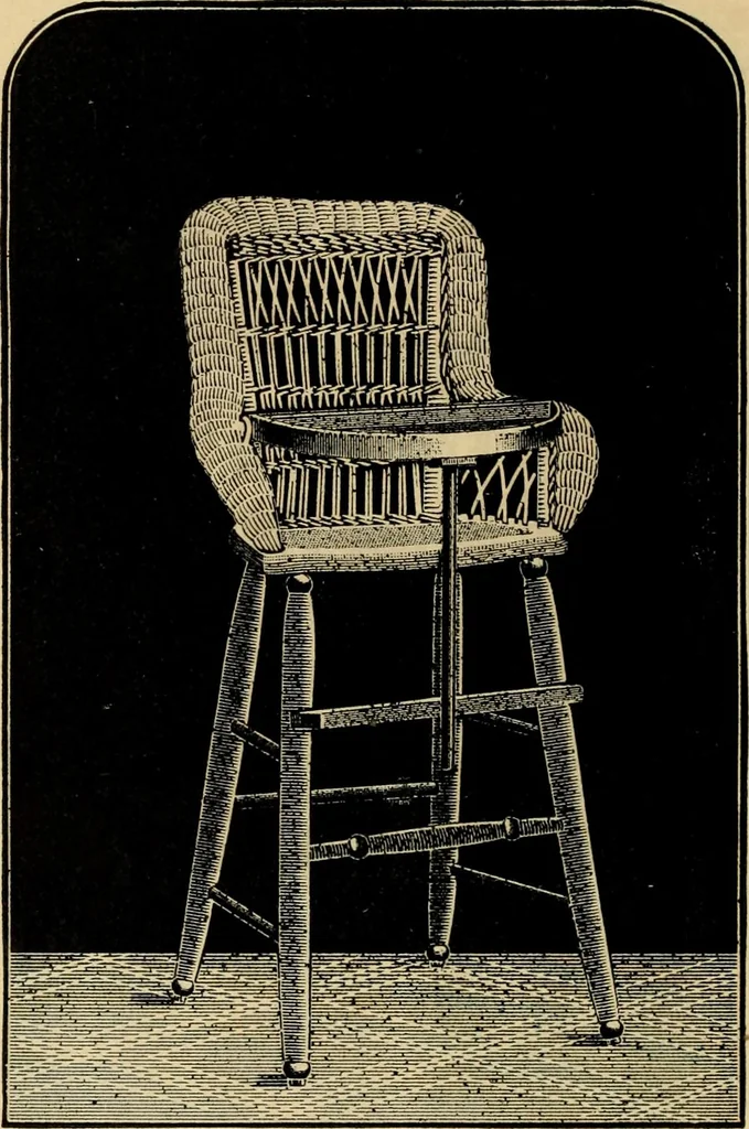An illustration from Catalogue of rattan and reed furniture, 1891, leaf 93