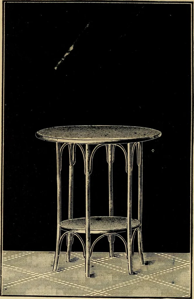 An illustration from Catalogue of rattan and reed furniture, 1891, leaf 99