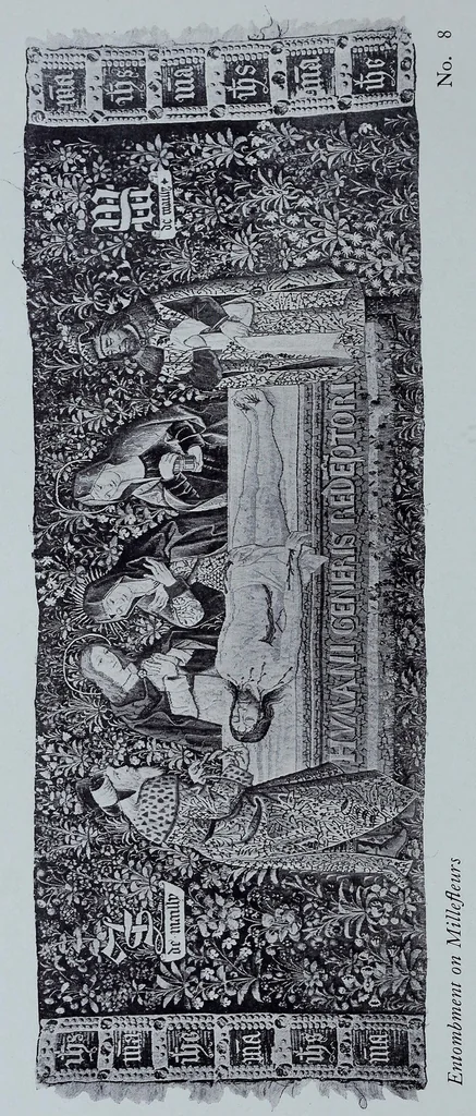 An illustration from Catalogue of the retrospective loan exhibition of European tapestries, 1922, leaf 42