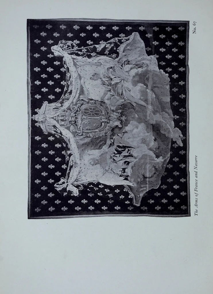 An illustration from Catalogue of the retrospective loan exhibition of European tapestries, 1922, leaf 84