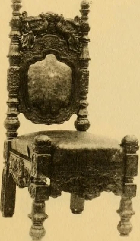 An illustration from Catalogue of room decorations and artistic furniture., 1905, leaf 16