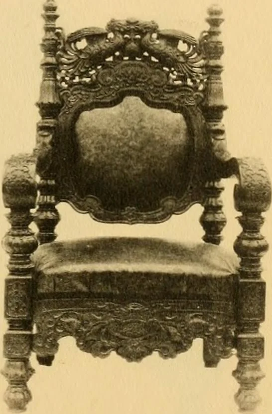 An illustration from Catalogue of room decorations and artistic furniture., 1905, leaf 16