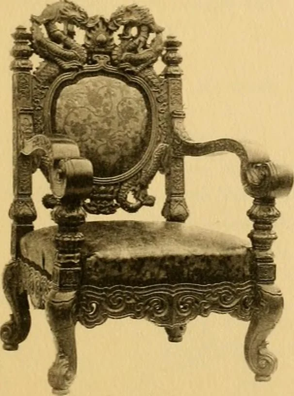 An illustration from Catalogue of room decorations and artistic furniture., 1905, leaf 20