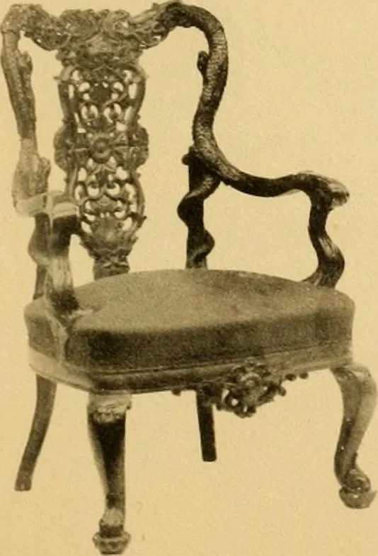 An illustration from Catalogue of room decorations and artistic furniture., 1905, leaf 30