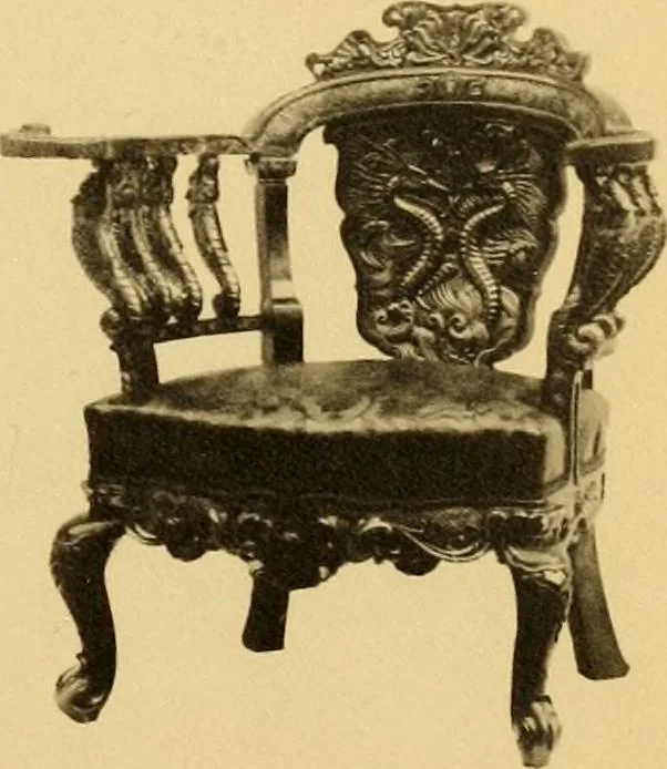 An illustration from Catalogue of room decorations and artistic furniture., 1905, leaf 30