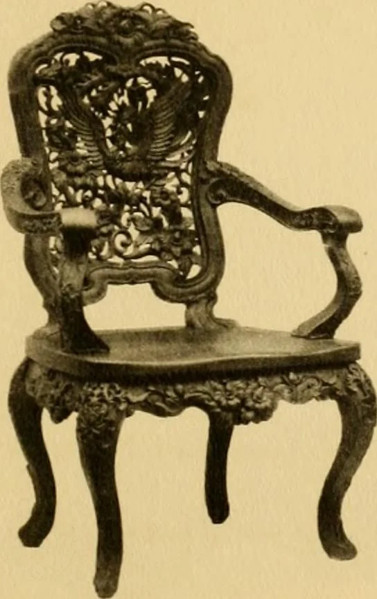 An illustration from Catalogue of room decorations and artistic furniture., 1905, leaf 32