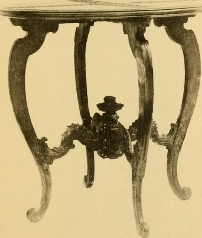 An illustration from Catalogue of room decorations and artistic furniture., 1905, leaf 52