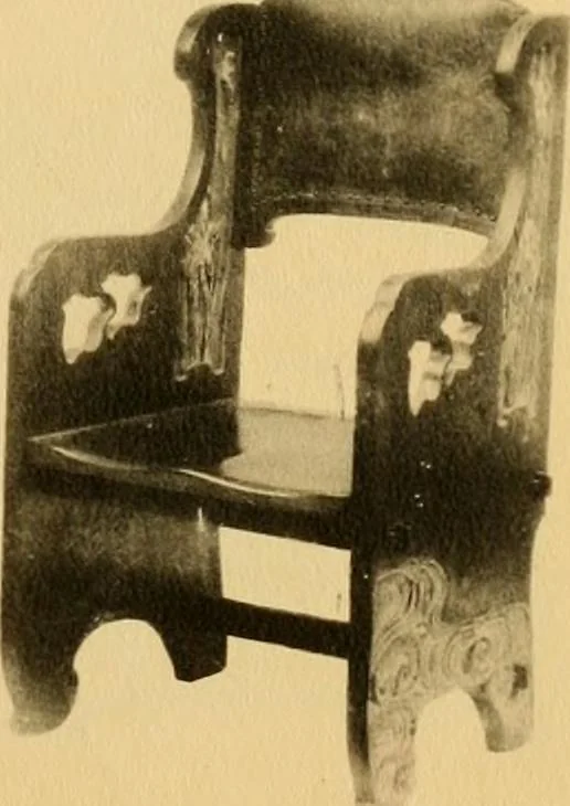 An illustration from Catalogue of room decorations and artistic furniture., 1905, leaf 54