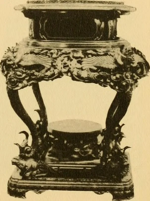 An illustration from Catalogue of room decorations and artistic furniture., 1905, leaf 56
