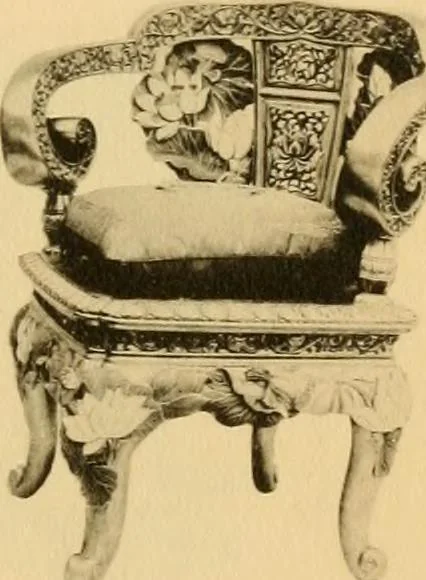 An illustration from Catalogue of room decorations and artistic furniture., 1905, leaf 64