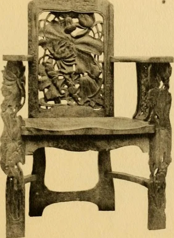 An illustration from Catalogue of room decorations and artistic furniture., 1905, leaf 66