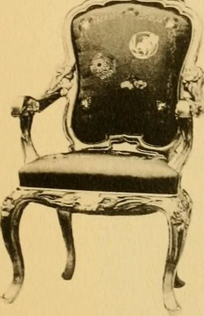 An illustration from Catalogue of room decorations and artistic furniture., 1905, leaf 68