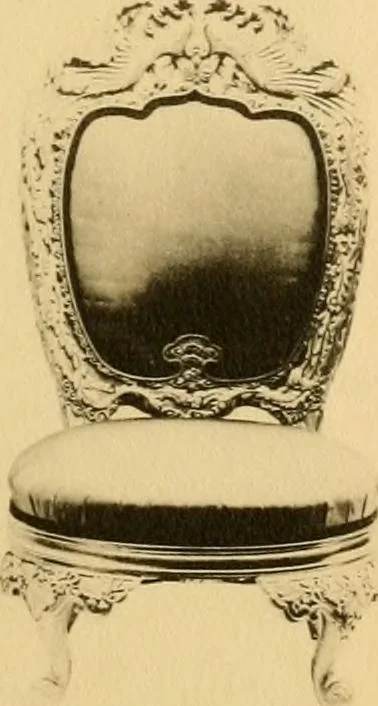 An illustration from Catalogue of room decorations and artistic furniture., 1905, leaf 68