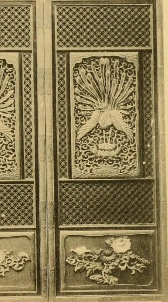 An illustration from Catalogue of room decorations and artistic furniture., 1905, leaf 78