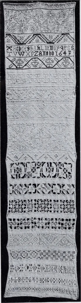 An illustration from Catalogue of samplers : with 16 illustrations, 1922, leaf 81