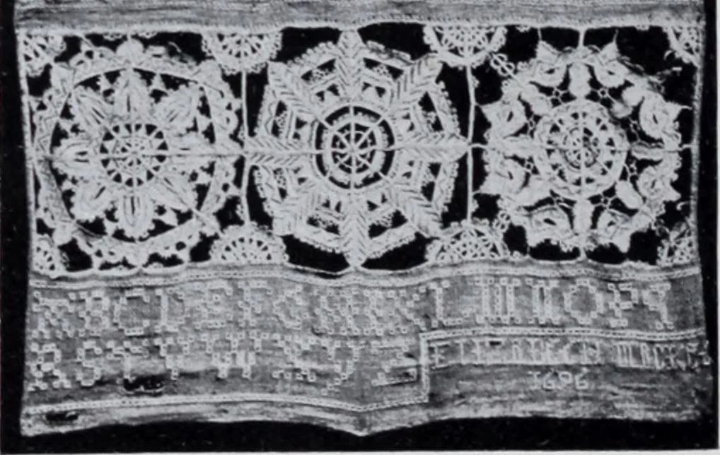An illustration from Catalogue of samplers : with 16 illustrations, 1922, leaf 81
