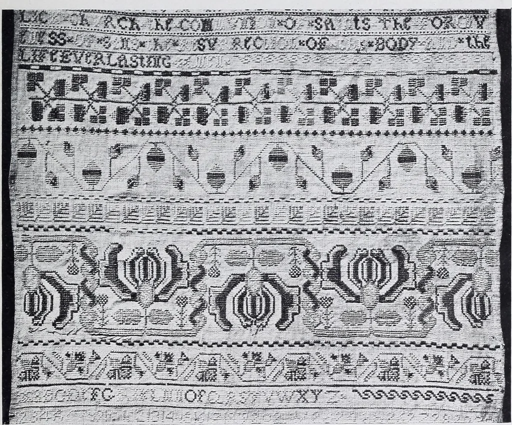 An illustration from Catalogue of samplers : with 16 illustrations, 1922, leaf 84