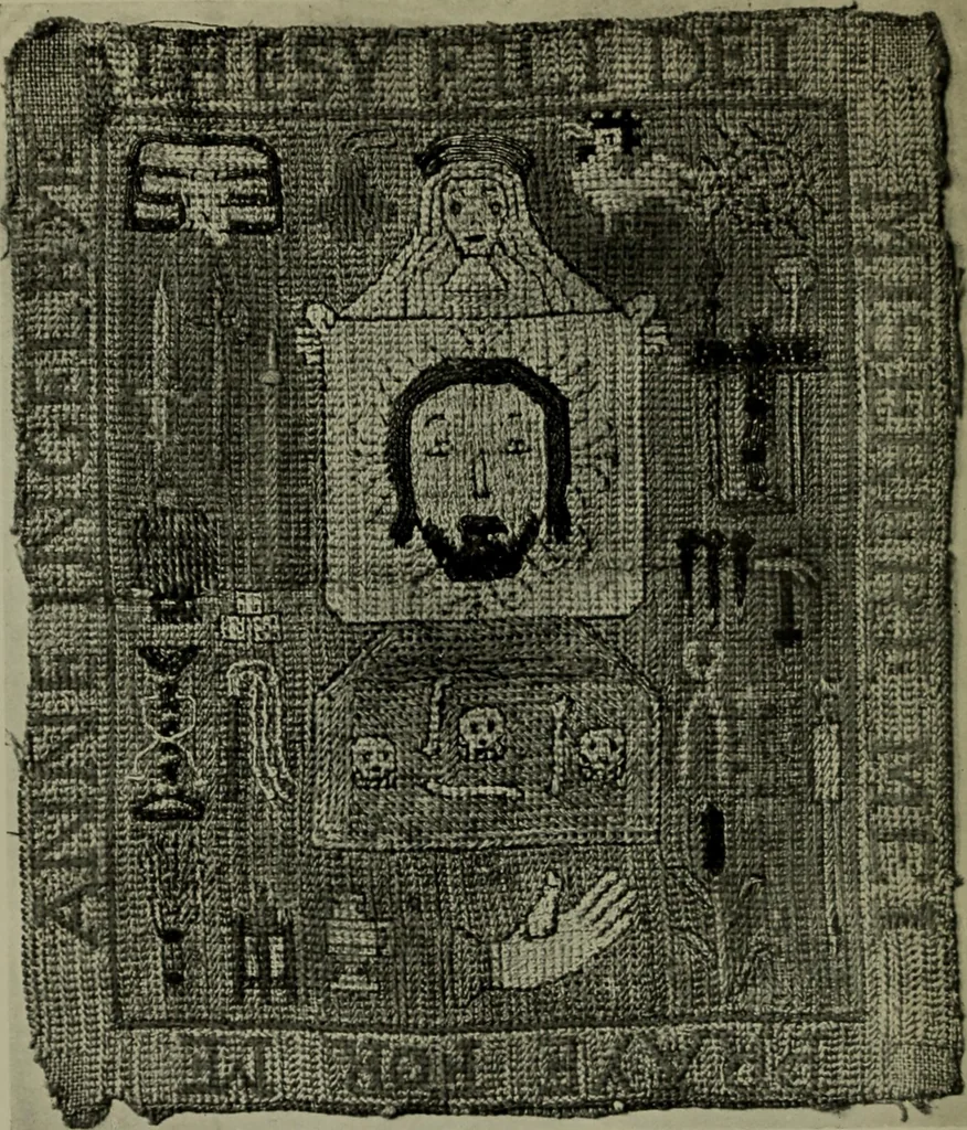 An illustration from Catalogue of samplers, with 16 illustrations, 1922, leaf 3