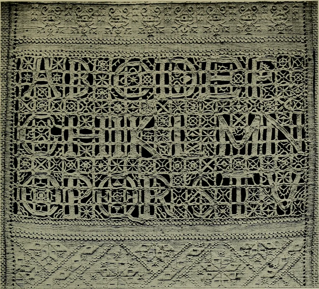 An illustration from Catalogue of samplers, with 16 illustrations, 1922, leaf 80