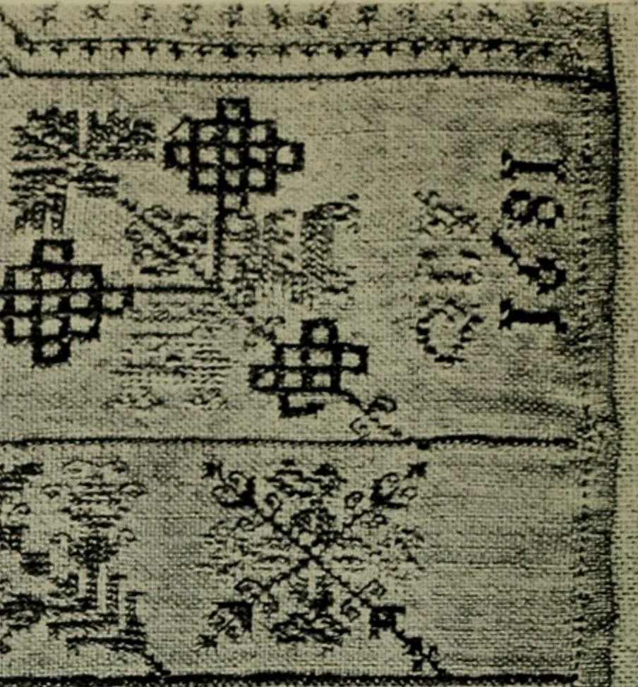 An illustration from Catalogue of samplers, with 16 illustrations, 1922, leaf 83