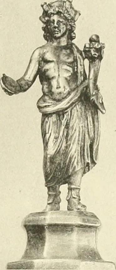An illustration from Catalogue of the silver plate (Greek, Etruscan and Roman) in the British Museum, 1921, leaf 108