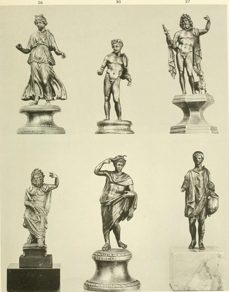 An illustration from Catalogue of the silver plate (Greek, Etruscan and Roman) in the British Museum, 1921, leaf 110
