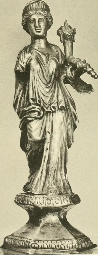 An illustration from Catalogue of the silver plate (Greek, Etruscan and Roman) in the British Museum, 1921, leaf 144