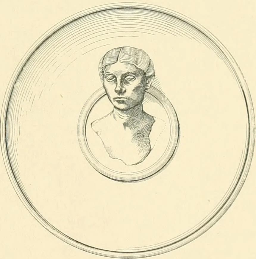 An illustration from Catalogue of the silver plate (Greek, Etruscan and Roman) in the British Museum, 1921, leaf 34