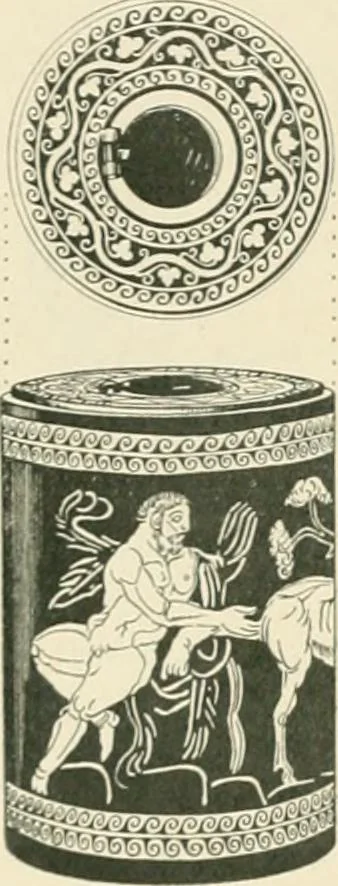 An illustration from Catalogue of the silver plate (Greek, Etruscan and Roman) in the British Museum, 1921, leaf 51