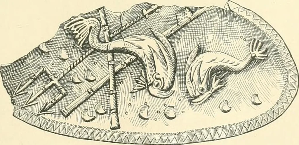 An illustration from Catalogue of the silver plate (Greek, Etruscan and Roman) in the British Museum, 1921, leaf 52