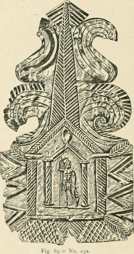 An illustration from Catalogue of the silver plate (Greek, Etruscan and Roman) in the British Museum, 1921, leaf 87