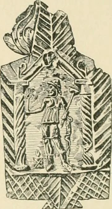 An illustration from Catalogue of the silver plate (Greek, Etruscan and Roman) in the British Museum, 1921, leaf 89