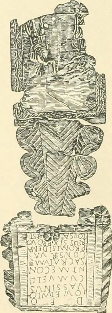 An illustration from Catalogue of the silver plate (Greek, Etruscan and Roman) in the British Museum, 1921, leaf 90