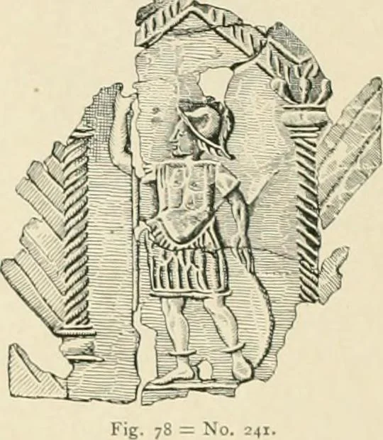 An illustration from Catalogue of the silver plate (Greek, Etruscan and Roman) in the British Museum, 1921, leaf 91