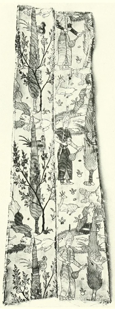 An illustration from Catalogue of a special exhibition of textiles, 1915, leaf 125