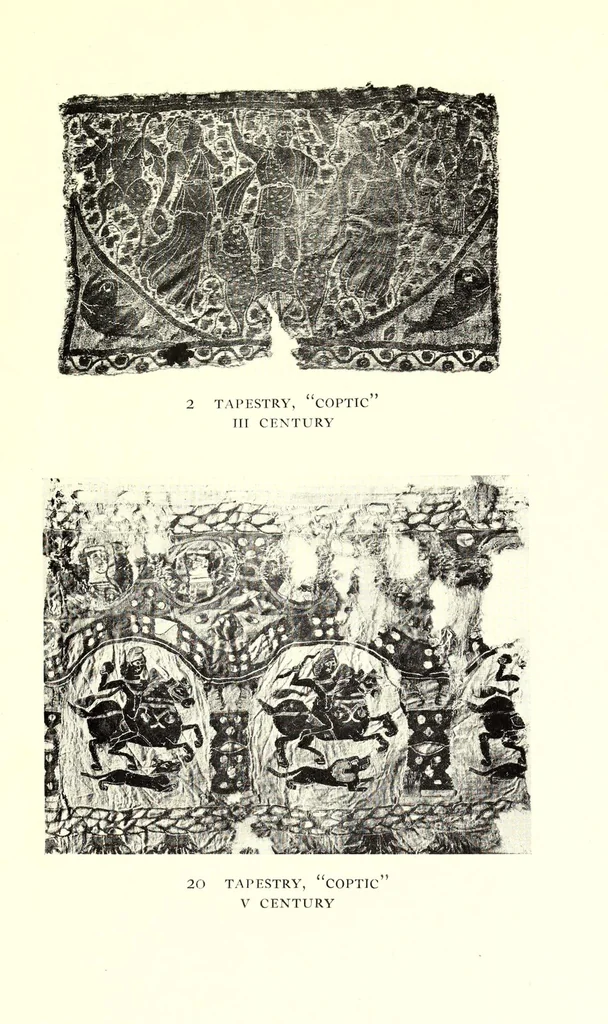An illustration from Catalogue of a special exhibition of textiles, 1915, leaf 31