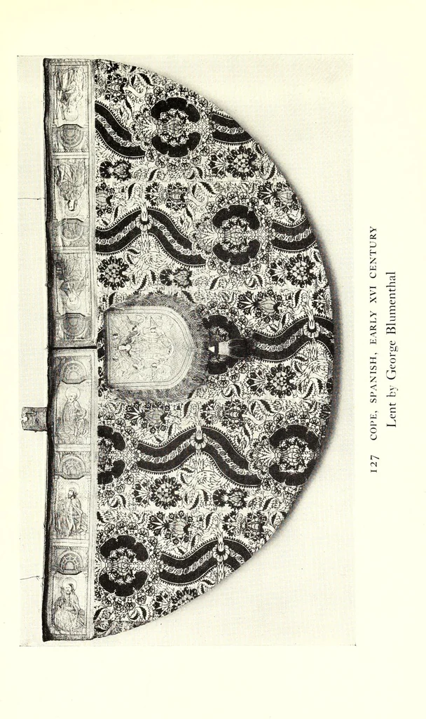 An illustration from Catalogue of a special exhibition of textiles, 1915, leaf 83