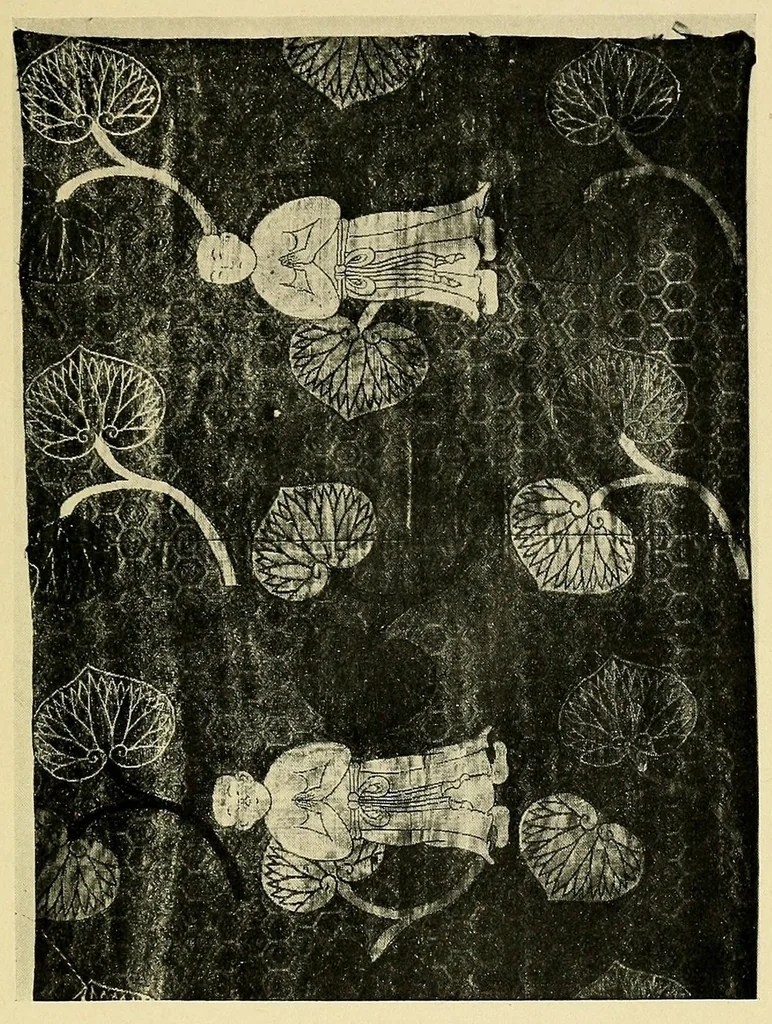 An illustration from Catalogue of a special exhibition of textiles, 1916, leaf 163