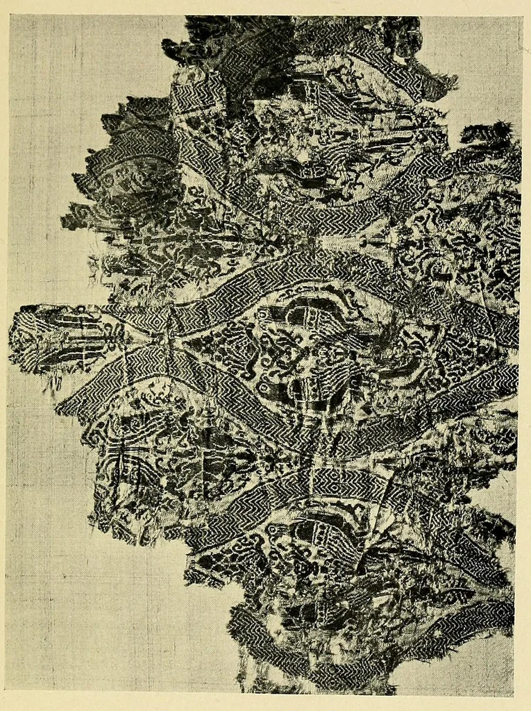 An illustration from Catalogue of a special exhibition of textiles, 1916, leaf 49