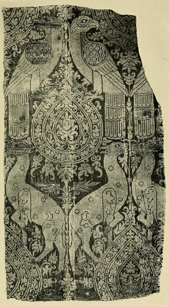 An illustration from Catalogue of a special exhibition of textiles, 1916, leaf 59