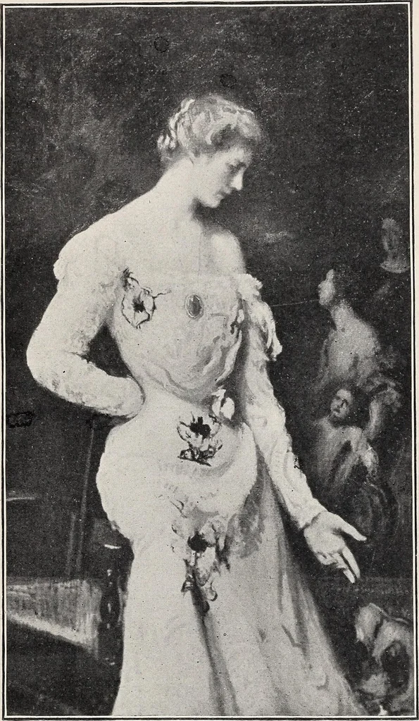 An illustration from Catalogue of summer exhibition, 1903., 1903, leaf 8